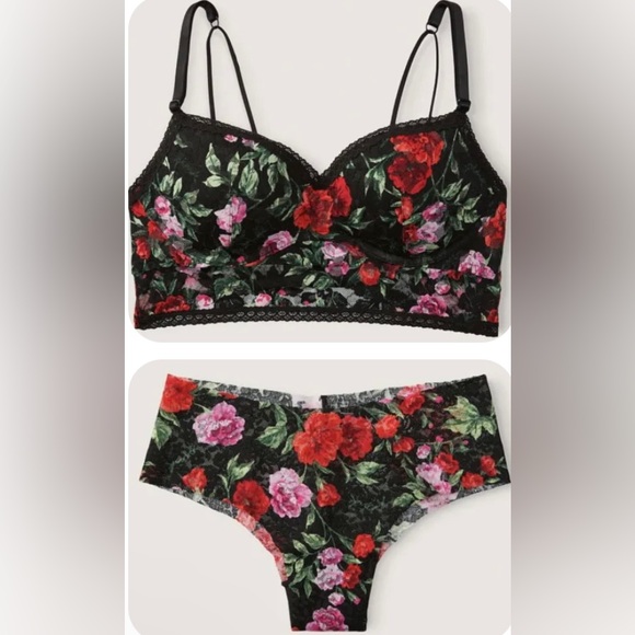 Victoria's Secret Pink Lace Push up Bra VS
38B 38C 38D & More & Panty Set XI 2X - Picture 9 of 10